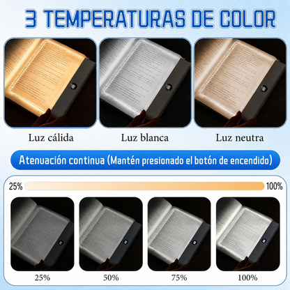 Luz de lectura LED Nocturna para libros